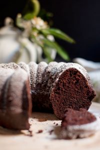 bizcocho de chocolate esponjoso y ligero