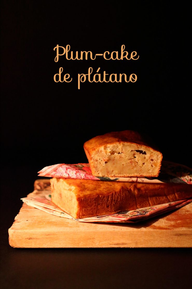 plum-cake de platano