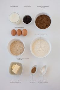 Ingredientes para hacer un bizcocho de gofio