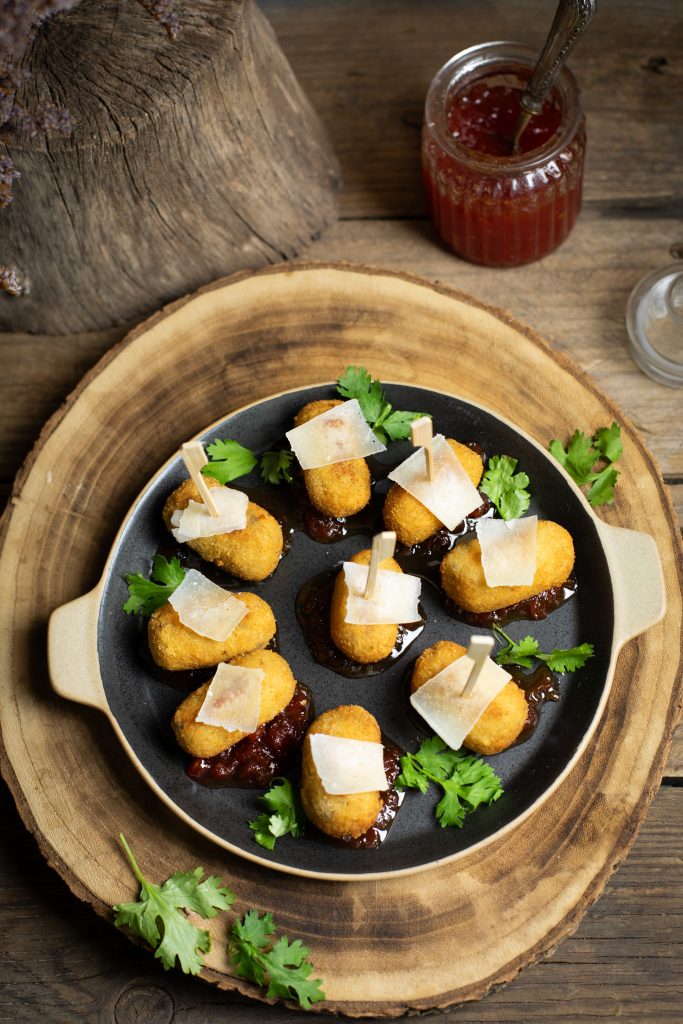 croquetas de setas