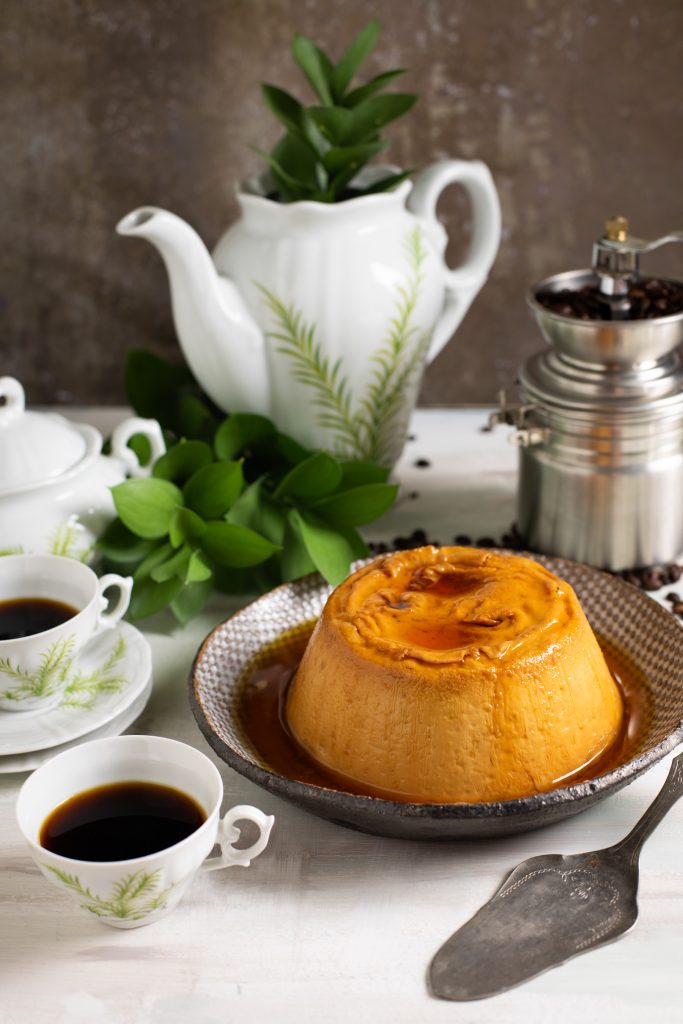 Flan de café